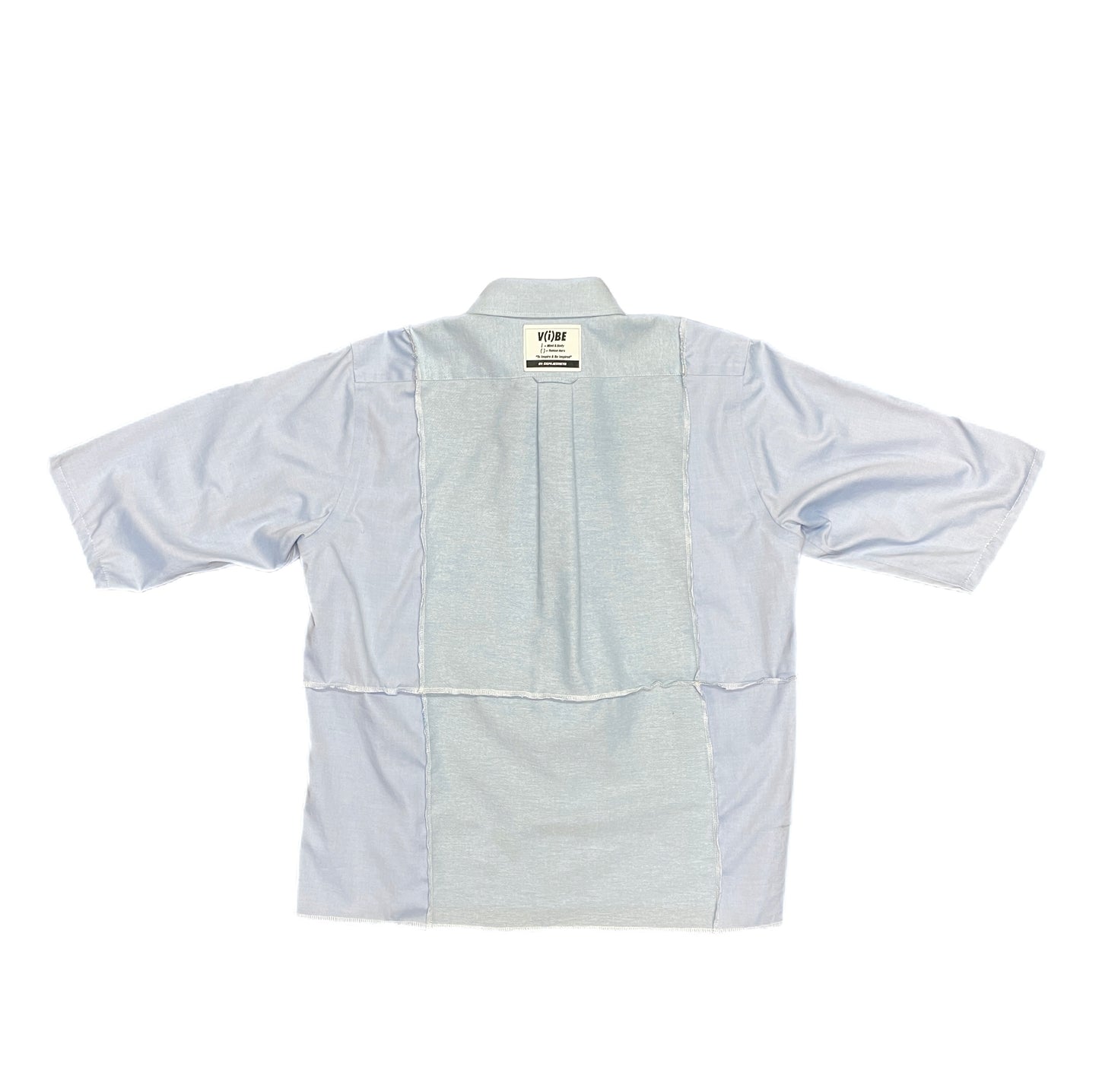 Serged Stitch Button Up