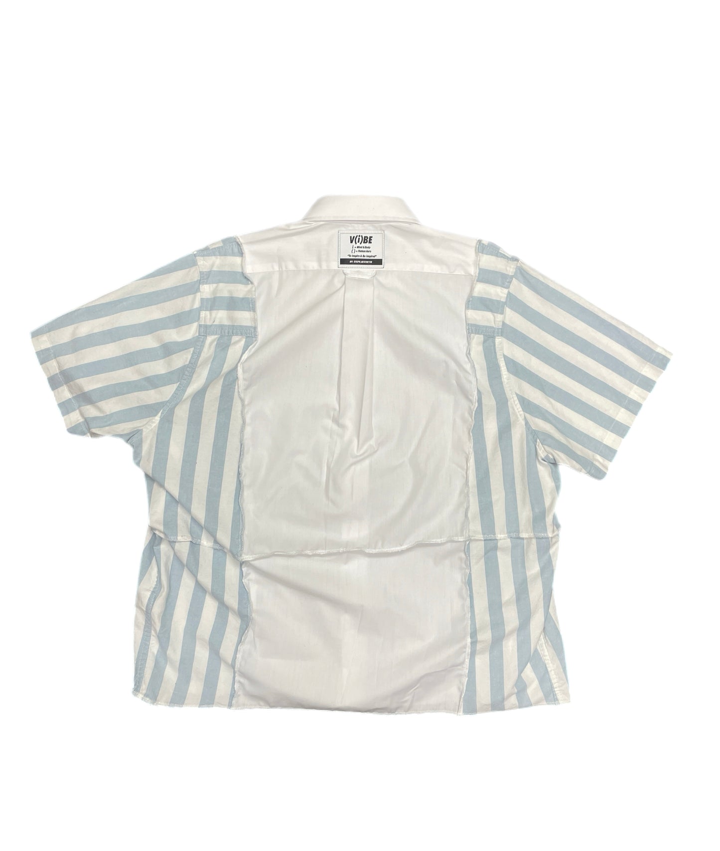 Serged Stitch Button Up