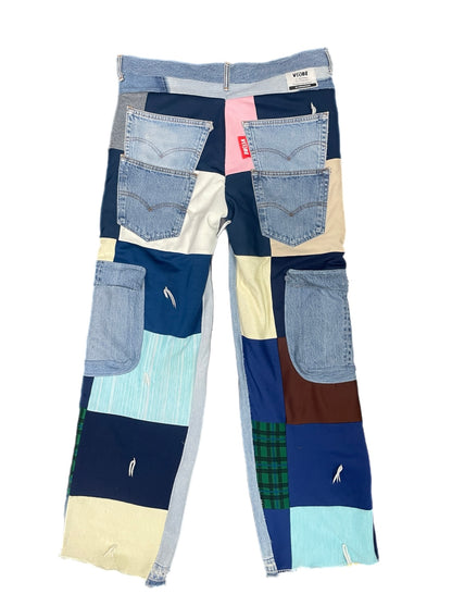 1of1 Denim Quilt Cargos