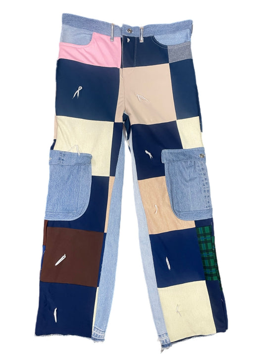 1of1 Denim Quilt Cargos