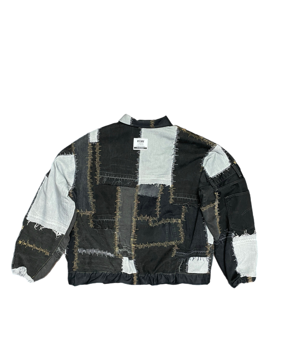 Scra Jacket Static Stitch Scrap Jacket – The V(i)BE Universe