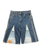 Static Stitch Denim Jorts
