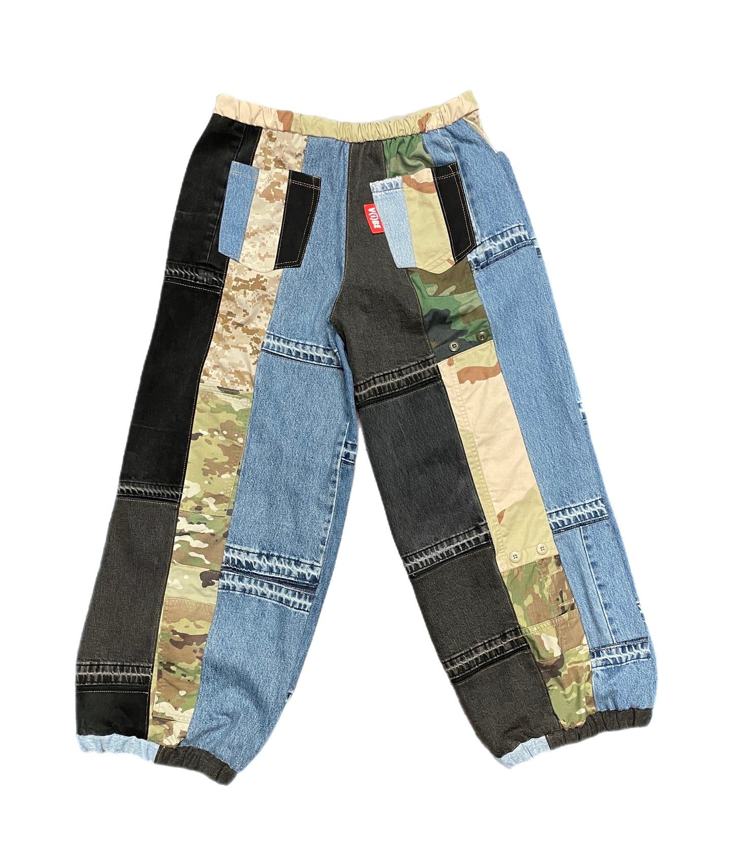 Denim Camo Pants