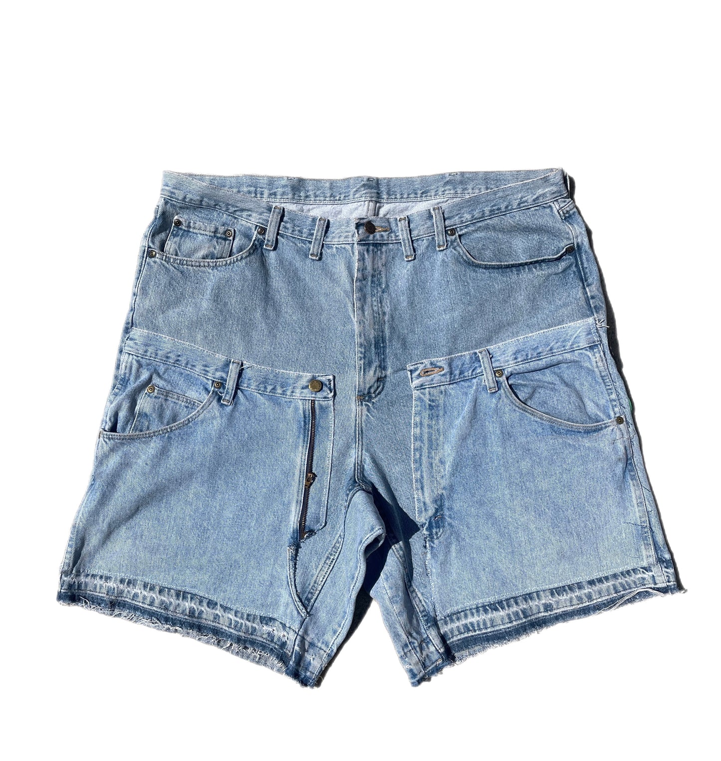 1of1 “Double Pocket Patchwork Jorts”