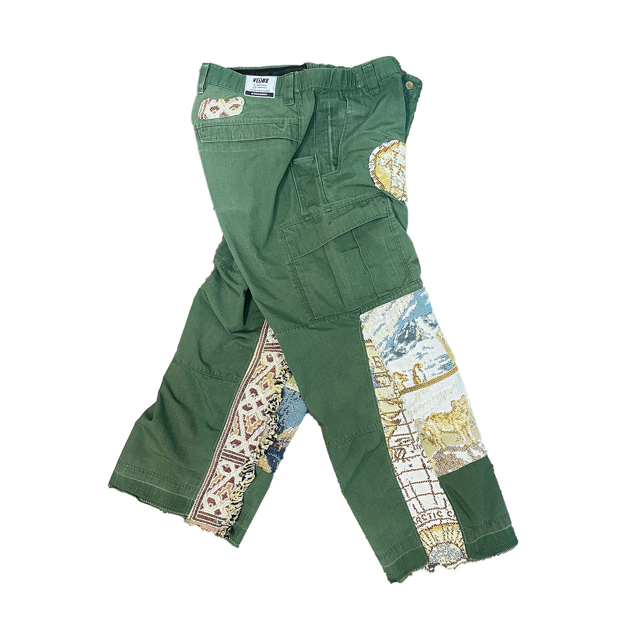 "The MotherV(i)BE" 1of1 Cut&Sewn Tapestry Pants