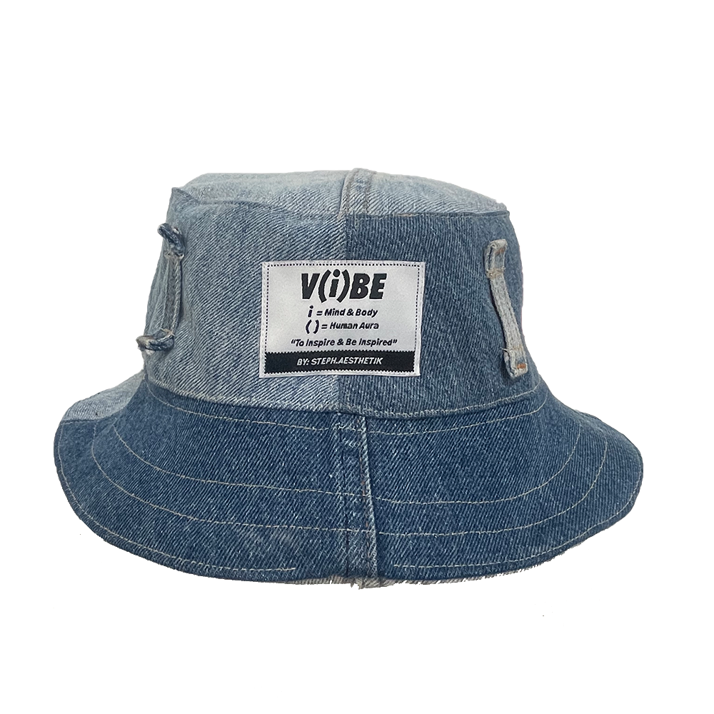 "LeV(i)BE" 1of1 Cut&Sewn Reversible Bucket Hat